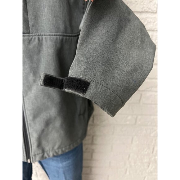Free Country Men Gray Zip Front Softshell Jacket Size XXL (50-52) - Picture 10 of 16